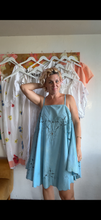 Load image into Gallery viewer, 26143 Hand-Dyed Vintage Tablecloth Circle Dress —