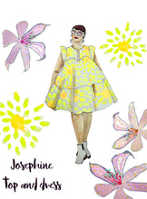 Load image into Gallery viewer, Josephine bundle dress, top, and jumpsuit patterns