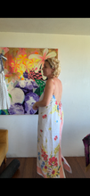 Load image into Gallery viewer, 26136 Printed Vintage Tablecloth Maxi Dress