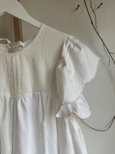 Vintage linen babydoll top