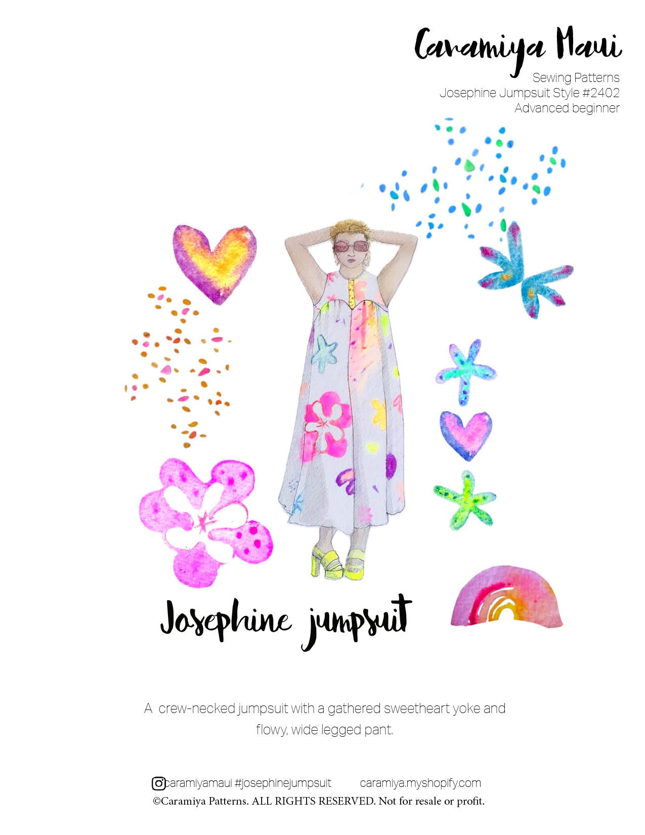 Josephine Jumpsuit – Caramiya
