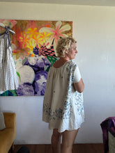 Load image into Gallery viewer, 26135 Embroidered Vintage Tablecloth Babydoll Dress