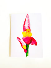 Load image into Gallery viewer, Banana Flower Notecard