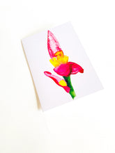 Load image into Gallery viewer, Banana Flower Notecard