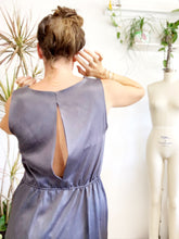 Load image into Gallery viewer, 79/100 slit back silk dress