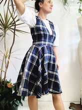 Load image into Gallery viewer, 81/100 Plaid queens gambit dress