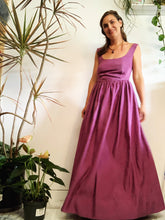 Load image into Gallery viewer, 92/100 Princess dress in heavyweight silk satin