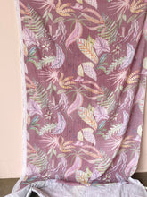 Load image into Gallery viewer, Double gauze in tropical fiesta mauve