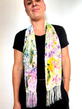 Load image into Gallery viewer, Burnout silk/rayon scarf