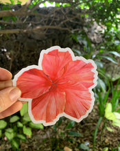 Load image into Gallery viewer, Pink Hibiscus Sticker