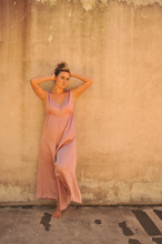 Load image into Gallery viewer, wide legged jumpsuit blush