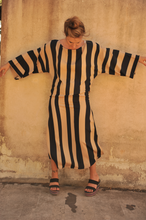Load image into Gallery viewer, Striped Cleopatra dress